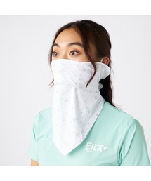FILA GOLF（フィラゴルフ ）の「FILA GOLF/フィラ ゴルフ ゴルフウェア 接触冷感 通気口付き グリッタープリント フェイスマスク（マスク）」