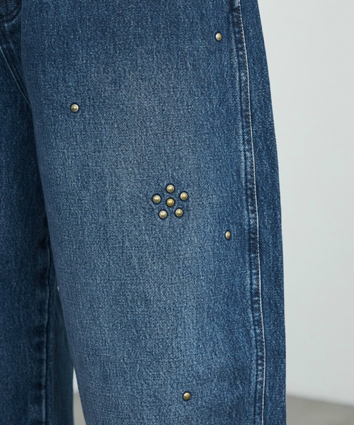 WRANGLER/ラングラー【US ORIGINAL】バレルジーンズ（スタッズ付き