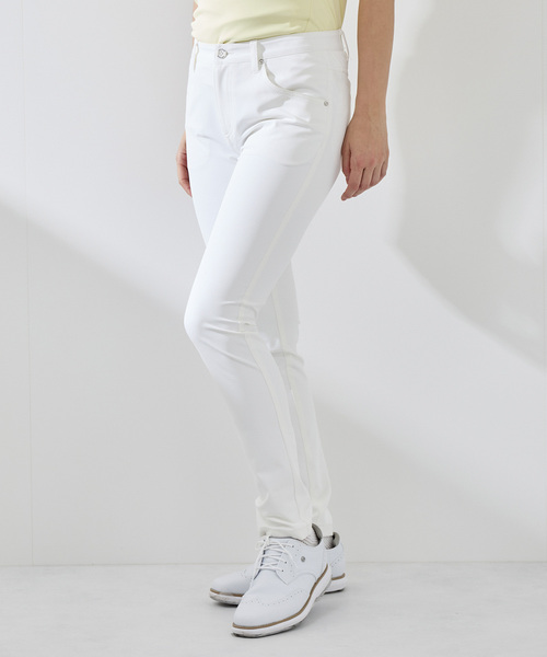 JUN&ROPE'（ジュンアンドロペ）の「【UVカット】【撥水】【防透け】【ストレッチ】ボディシェルスキニーパンツ（その他パンツ・レディース・ブラック/ホワイト/グレー/ネイビー・M/L/S）」の8枚目の写真