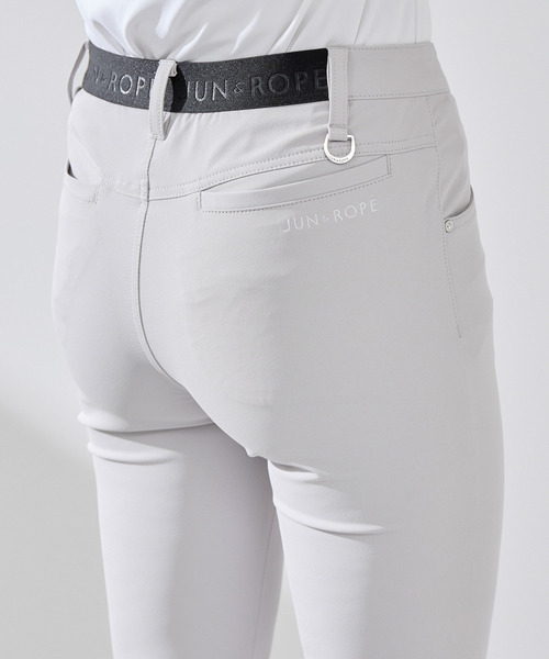 JUN&ROPE'（ジュンアンドロペ）の「【UVカット】【撥水】【防透け】【ストレッチ】ボディシェルスキニーパンツ（その他パンツ・レディース・ブラック/ホワイト/グレー/ネイビー・M/L/S）」の16枚目の写真