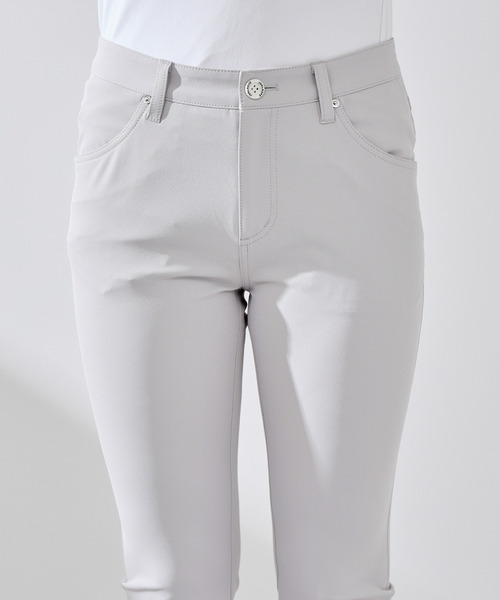 JUN&ROPE'（ジュンアンドロペ）の「【UVカット】【撥水】【防透け】【ストレッチ】ボディシェルスキニーパンツ（その他パンツ・レディース・ブラック/ホワイト/グレー/ネイビー・M/L/S）」の17枚目の写真