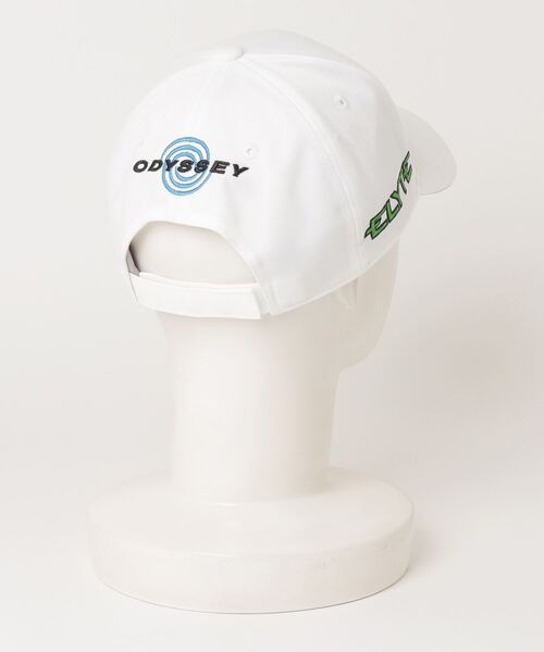 Callaway(キャロウェイ)の「キャロウェイ TOUR RTW CAP WM 25 JM(キャップ・レディース・ベージュ/ホワイト×ピンク/ホワイト×グリーン/ネイビー・FREE)」の7枚目の写真