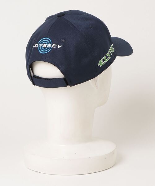 Callaway(キャロウェイ)の「キャロウェイ TOUR RTW CAP WM 25 JM(キャップ・レディース・ベージュ/ホワイト×ピンク/ホワイト×グリーン/ネイビー・FREE)」の9枚目の写真