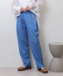 JEMORGAN 総柄ワッフル ロングパンツ
