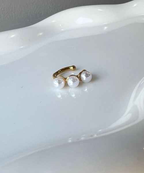 Rechic(リシック)の「パールラインイヤーカフ(イヤーカフ・レディース・ゴールド/シルバー・FREE)」の5枚目の写真