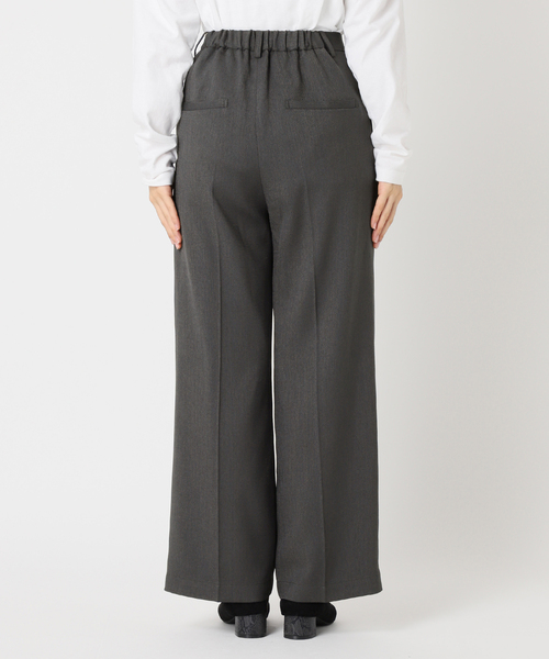 JOURNAL STANDARD relume（ジャーナルスタンダード　レリューム）の「《追加》LINYツイルタックパンツ（その他パンツ・レディース・チャコールグレー/アイボリー・36/38）」の11枚目の写真