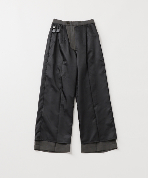 パンツ JOURNAL STANDARD relume JOURNAL STANDARD relume パンツ 「ZOZO限定」STRIPE TUCK