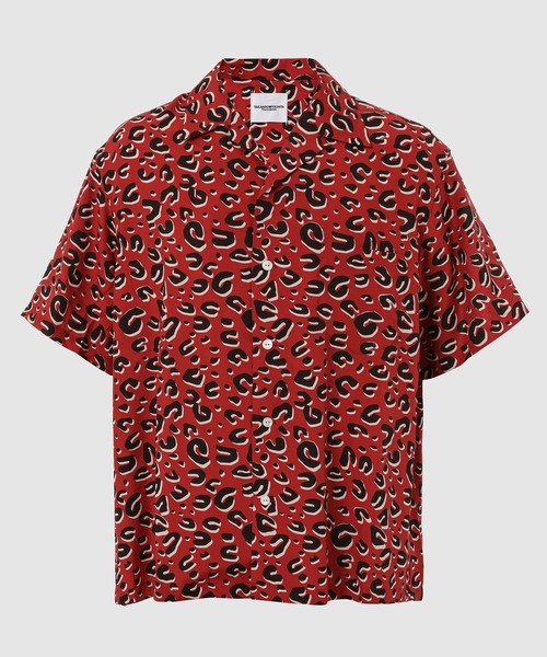 hawaiian shirt.(leopard)（シャツ/ブラウス