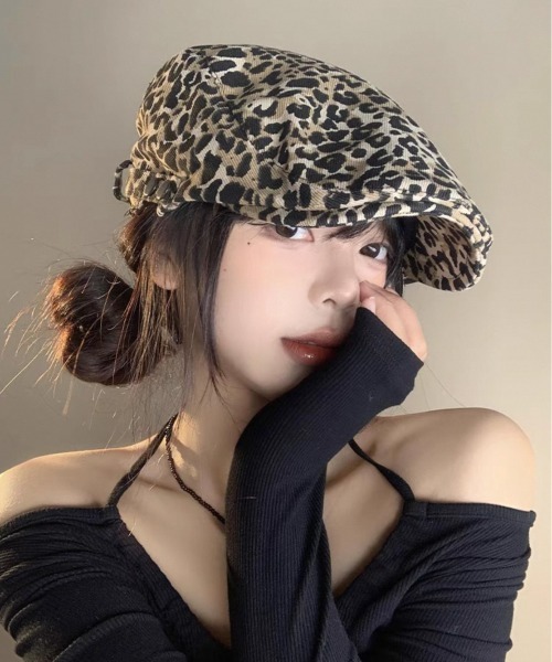 ハンチング帽　レオパード c04fb0ec-8ab6-4c3b-b04f-