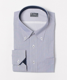 TOKYO SHIRTS | 【Layered Cool】 形態安定ノーアイロン ボタンダウン 長袖ビジネスワイシャツ(ビジネスシャツ)