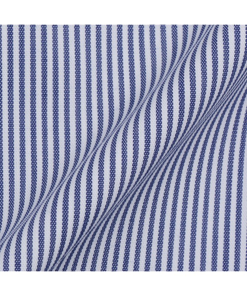 TOKYO SHIRTS(トウキョウシャツ)の「【Layered Cool】 形態安定ノーアイロン ボタンダウン 長袖ビジネスワイシャツ(ビジネスシャツ・メンズ・ブルー・首回り37cm-裄丈80cm/首回り39cm-裄丈80cm/首回り39cm-裄丈84cm/首回り41cm-裄丈82cm/首回り41cm-裄丈86cm/首回り42cm-裄丈82cm/首回り42cm-裄丈86cm/首回り43cm-裄丈82cm/首回り43cm-裄丈86cm/首回り37cm-裄丈84cm)」の5枚目の写真