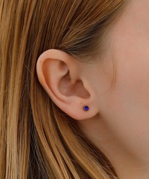 JewCas（ジュアキャス）の「【金属アレルギー対応ノットアレプラス】ガラスストーンcolor stone miniステンレスピアス[NOP0111]（ピアス（両耳用））」