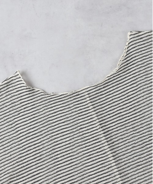 HONEYSUCKLE ROSE（ハニーサックルローズ）の「【HONEYSUCKLE ROSE】シアーボーダーレイヤード（アンサンブル・レディース・ブラック/オフホワイト/ベージュ・M/L）」の11枚目の写真