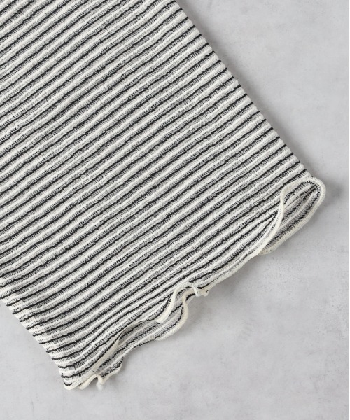 HONEYSUCKLE ROSE（ハニーサックルローズ）の「【HONEYSUCKLE ROSE】シアーボーダーレイヤード（アンサンブル・レディース・ブラック/オフホワイト/ベージュ・M/L）」の16枚目の写真