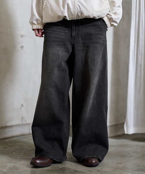 LASER FADE STANDARD STRAIGHT DENIM（デニムパンツ）｜WYM LIDNM