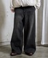 ROCHEM（ローシェン）の「12ozヴィンテージ加工/ケミカルウォッシュワイドデニムパンツ（デニムパンツ・XS）」