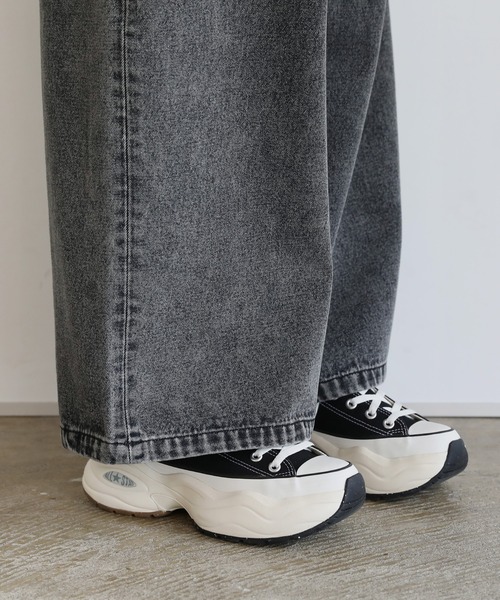 ROCHEM(ローシェン)の「12ozワイドストレートデニムパンツ(デニムパンツ・メンズ・ブラック/ブルー/ダークグレー/ブルー系/インディゴブルー/ライトブルー・S/M/L/XS)」の16枚目の写真