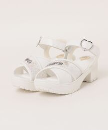 algy（アルジー）の「ALGY クリア素材 ボリュームソール サンダル（サンダル）」