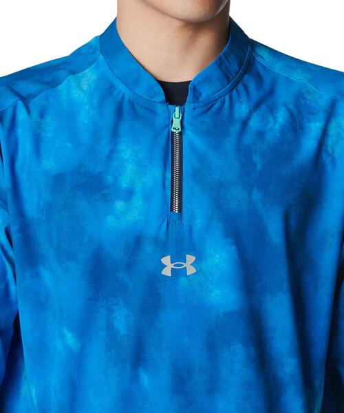 UNDER ARMOUR(アンダーアーマー)の「UAヤード ノベルティ ケージ ジャケット(ベースボール/メンズ)(その他アウター・メンズ・ブルー系・2XL/L/M/3XL/XL/S)」の4枚目の写真
