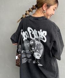 [BEN DAVIS/ベンデイビス] FRUITS バックプリント ヴィンテージライクTシャツ