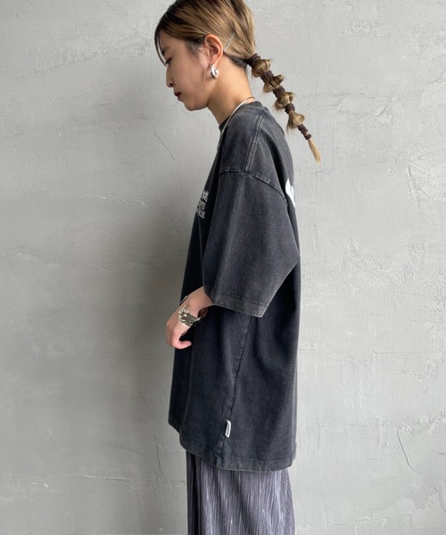 BEN DAVIS（ベンデイビス）の「[BEN DAVIS/ベンデイビス] FRUITS バックプリント ヴィンテージライクTシャツ（Tシャツ/カットソー・レディース・ブラック/カーキ・M/L/XL）」の14枚目の写真
