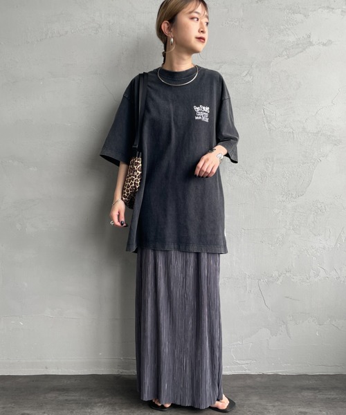 BEN DAVIS（ベンデイビス）の「[BEN DAVIS/ベンデイビス] FRUITS バックプリント ヴィンテージライクTシャツ（Tシャツ/カットソー・レディース・ブラック/カーキ・M/L/XL）」の16枚目の写真