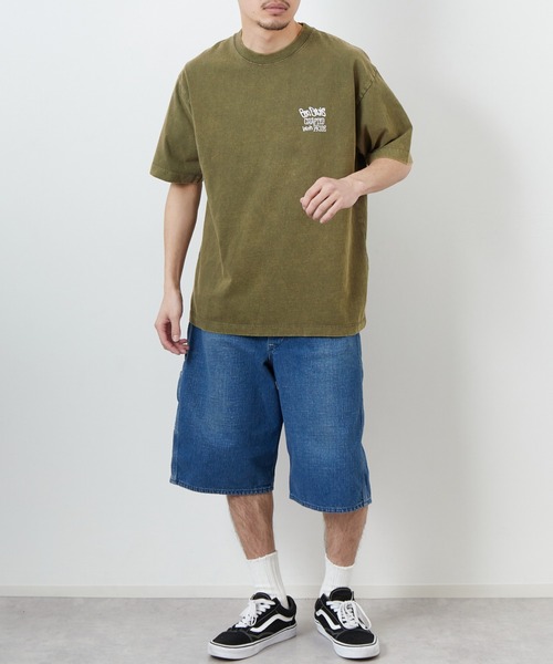 BEN DAVIS（ベンデイビス）の「[BEN DAVIS/ベンデイビス] FRUITS バックプリント ヴィンテージライクTシャツ（Tシャツ/カットソー・レディース・ブラック/カーキ・M/L/XL）」の11枚目の写真