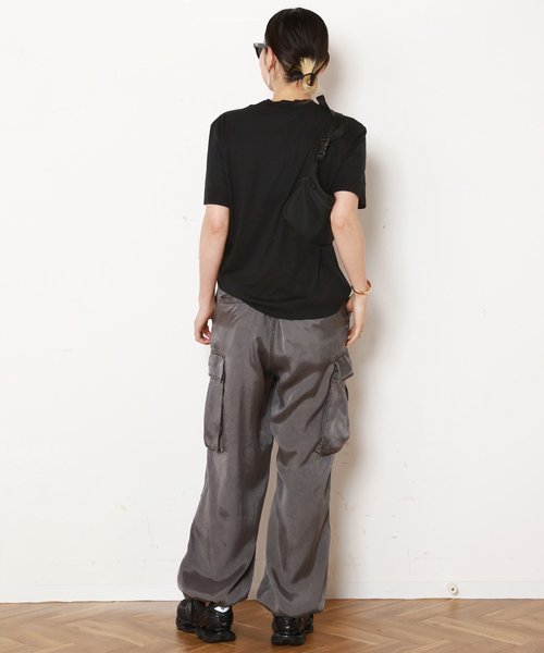 新品！タグ付き！AP STUDIO Knit Mock neck Tee 新品！タグ付き！AP STUDIO Knit Mock neck Tee - メルカリ