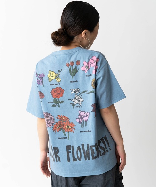 5.8oz T/Cドライyour flowers Tee | ジムマスター（gym master