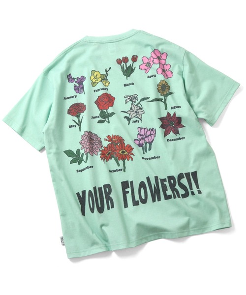 まつし 5.8oz T/Cドライyour flowers Tee | ジムマスター（gym master