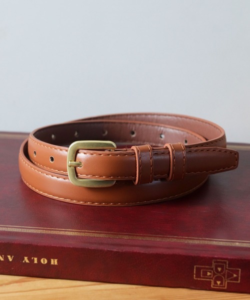 【美品】ラルフローレン トレンチコート ベルト付き レザーバックル 9 ベージュ ラルフ・ローレン(Ralph Lauren) レディーストレンチコート