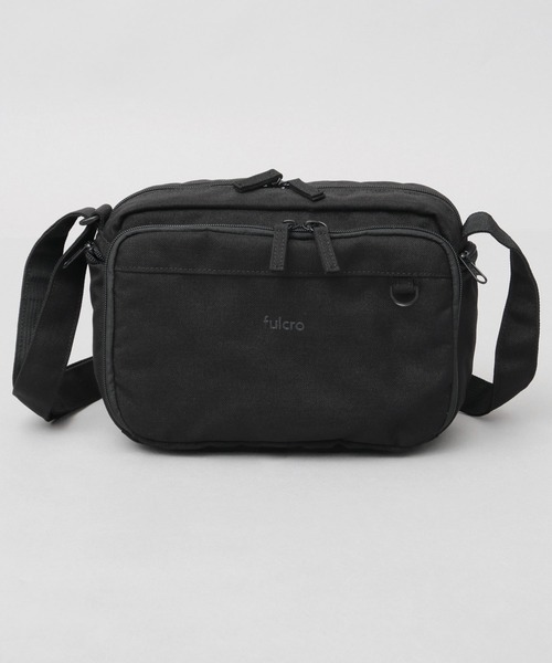 A.M.S.（エーエムエス）の「fulcro フルクロ 撥水 11ポケット ショルダーバッグ ガジェットリポーター ビジネスショルダー A5サイズ・カード収納対応 Explorerシリーズ（ショルダーバッグ・メンズ・ブラック・FREE）」の3枚目の写真