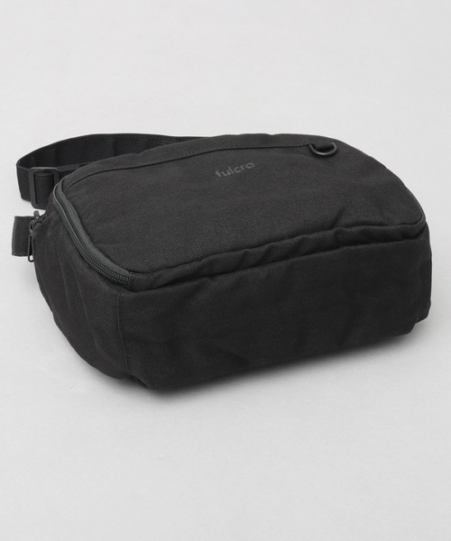 A.M.S.（エーエムエス）の「fulcro フルクロ 撥水 11ポケット ショルダーバッグ ガジェットリポーター ビジネスショルダー A5サイズ・カード収納対応 Explorerシリーズ（ショルダーバッグ・メンズ・ブラック・FREE）」の6枚目の写真