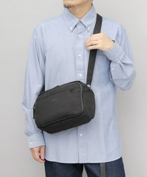 A.M.S.（エーエムエス）の「fulcro フルクロ 撥水 11ポケット ショルダーバッグ ガジェットリポーター ビジネスショルダー A5サイズ・カード収納対応 Explorerシリーズ（ショルダーバッグ・メンズ・ブラック・FREE）」の9枚目の写真