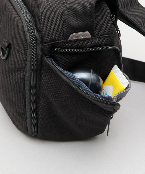 A.M.S.（エーエムエス）の「fulcro フルクロ 撥水 11ポケット ショルダーバッグ ガジェットリポーター ビジネスショルダー A5サイズ・カード収納対応 Explorerシリーズ（ショルダーバッグ・メンズ・ブラック・FREE）」の17枚目の写真