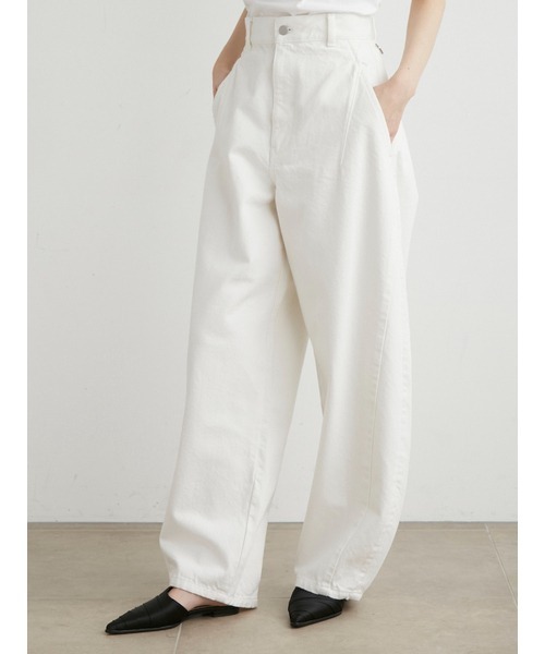 MIESROHE（ミースロエ）の「ﾊﾞﾙｰﾝ構築ﾃﾞﾆﾑﾊﾟﾝﾂ（デニムパンツ）」 - WEAR