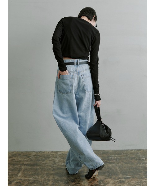 【MIESROHE】バルーン構築デニムパンツ MIESROHE｜バルーン構築デニムパンツ | Rakuten Fashion(楽天
