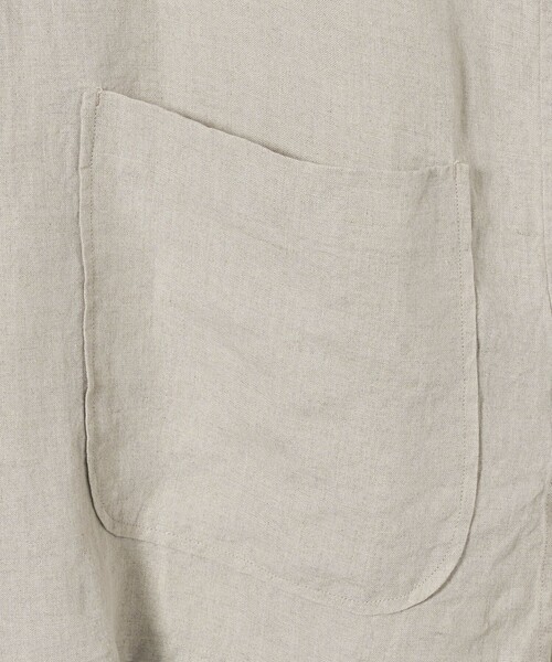 UNITED ARROWS（ユナイテッドアローズ）の「LIBECO リネン シャツジャケット（シャツ/ブラウス・メンズ・ナチュラル・S/M/L）」の18枚目の写真