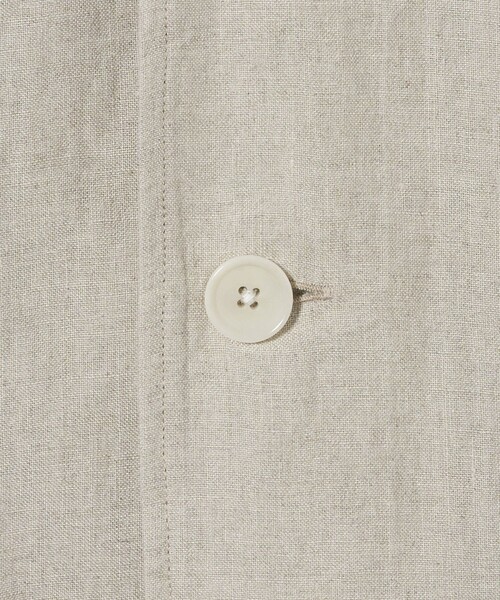 UNITED ARROWS（ユナイテッドアローズ）の「LIBECO リネン シャツジャケット（シャツ/ブラウス・メンズ・ナチュラル・S/M/L）」の13枚目の写真