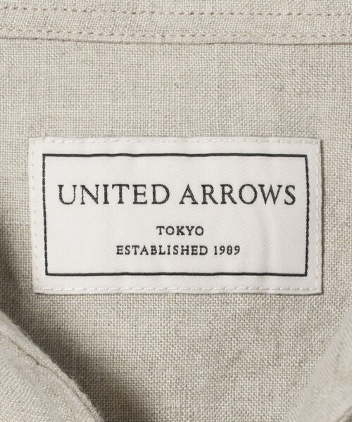 UNITED ARROWS（ユナイテッドアローズ）の「LIBECO リネン シャツジャケット（シャツ/ブラウス・メンズ・ナチュラル・S/M/L）」の14枚目の写真