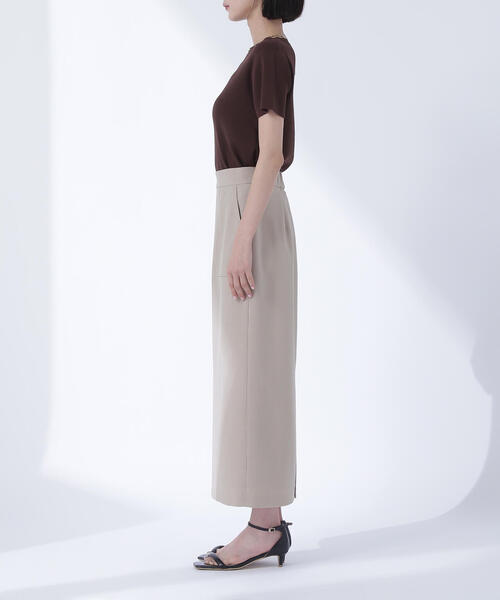 NATURAL BEAUTY BASIC(ナチュラルビューティーベーシック)の「◇リネンライクアウトポケットスカート(スカート・レディース・ベージュ/チャコールグレー・SMALL/MEDIUM/P/S)」の22枚目の写真