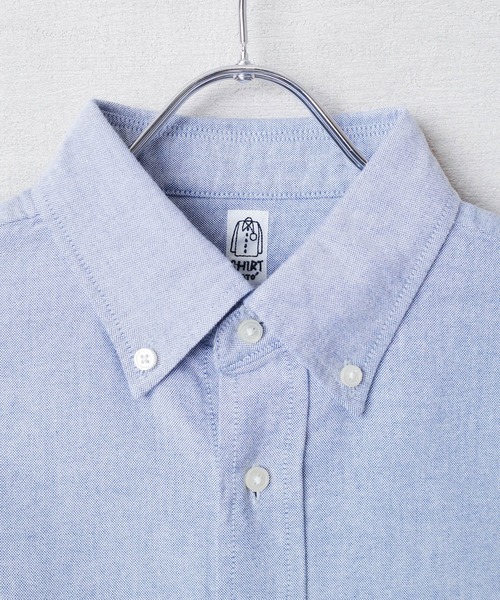 KATO`（カトー）の「【KATO'/カトー】USコットン オックスフォード ボタンダウンシャツ BS712081B（シャツ/ブラウス・メンズ・ホワイト/ネイビー・LARGE/MEDIUM/SMALL）」の4枚目の写真