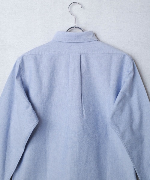 KATO`（カトー）の「【KATO'/カトー】USコットン オックスフォード ボタンダウンシャツ BS712081B（シャツ/ブラウス・メンズ・ホワイト/ネイビー・LARGE/MEDIUM/SMALL）」の10枚目の写真