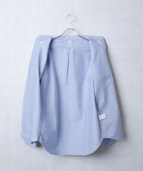 KATO`（カトー）の「【KATO'/カトー】USコットン オックスフォード ボタンダウンシャツ BS712081B（シャツ/ブラウス・メンズ・ホワイト/ネイビー・LARGE/MEDIUM/SMALL）」の13枚目の写真