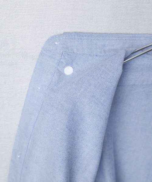 KATO`（カトー）の「【KATO'/カトー】USコットン オックスフォード ボタンダウンシャツ BS712081B（シャツ/ブラウス・メンズ・ホワイト/ネイビー・LARGE/MEDIUM/SMALL）」の14枚目の写真