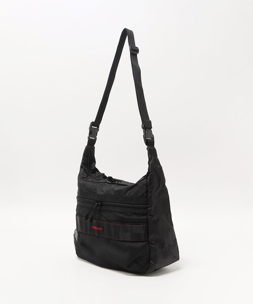 BRIEFING（ブリーフィング）の「【別注】＜BRIEFING＞GLR リップストップ メッシュ ヨコ ショルダーバッグ（ショルダーバッグ・メンズ・ブラック/グレー系・FREE）」の16枚目の写真