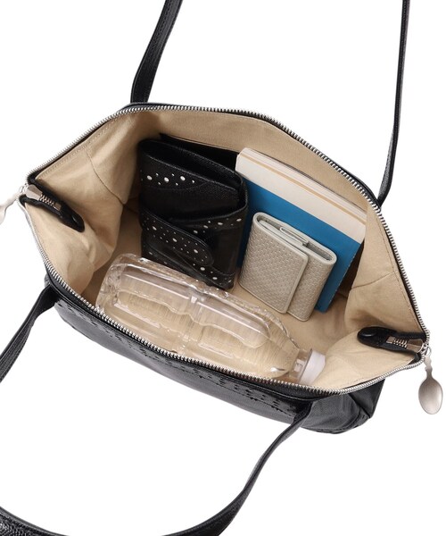 HIROKO HAYASHI（ヒロコハヤシ）の「VELENO（ヴェレーノ）ミニボストンバッグ（ボストンバッグ・レディース・ネイビー/ホワイト・00）」の16枚目の写真