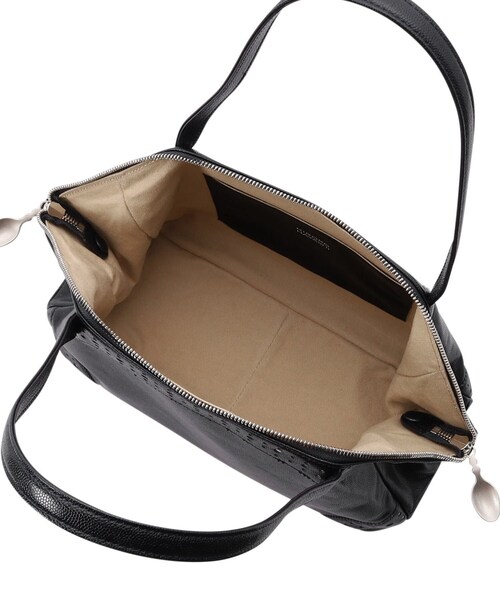 HIROKO HAYASHI（ヒロコハヤシ）の「VELENO（ヴェレーノ）ミニボストンバッグ（ボストンバッグ・レディース・ネイビー/ホワイト・00）」の13枚目の写真