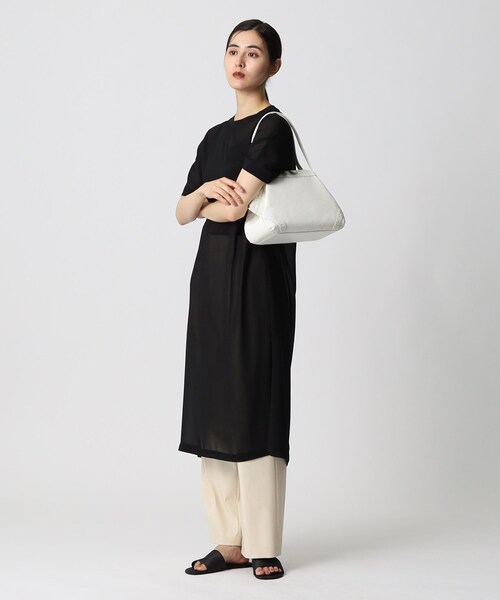 HIROKO HAYASHI（ヒロコハヤシ）の「VELENO（ヴェレーノ）ミニボストンバッグ（ボストンバッグ・レディース・ネイビー/ホワイト・00）」の4枚目の写真