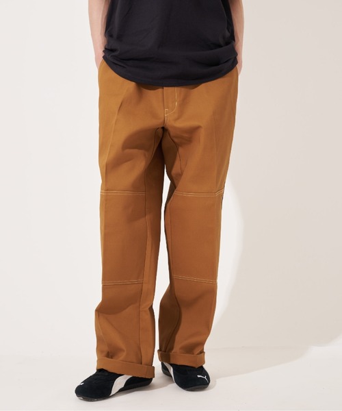 新品 34x32 DN ダブルニー ワークパンツ ディッキーズ 85283 Dickies ディッキーズ パンツ メンズ ツウィル ダブルニー